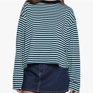 Striped Long Sleeve Top